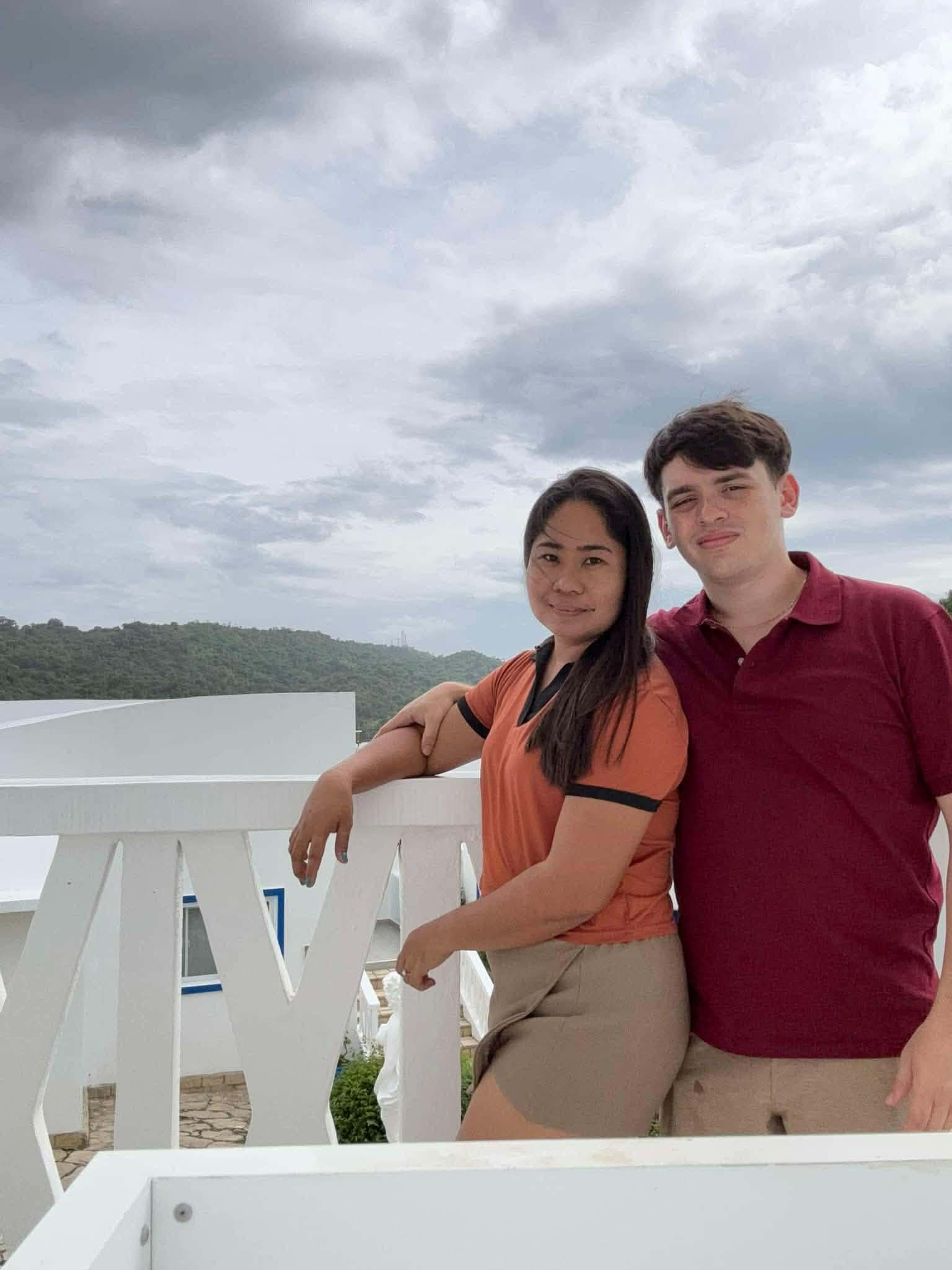 Overlooking the hills at Villa Vitalis